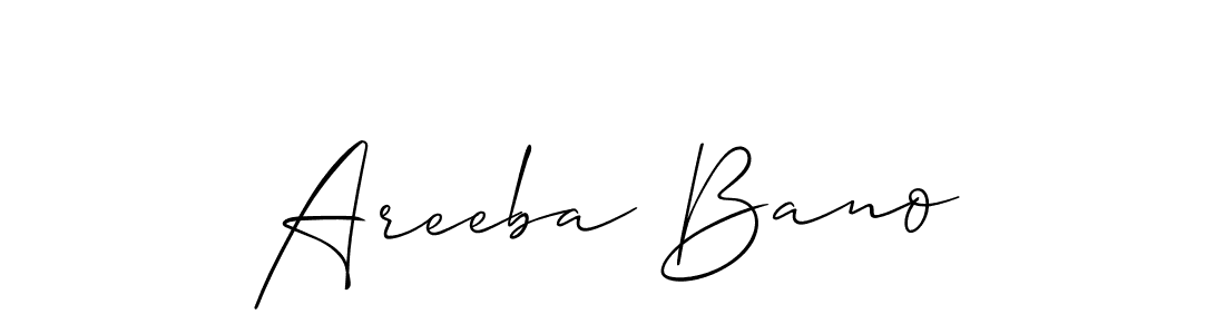 You can use this online signature creator to create a handwritten signature for the name Areeba Bano. This is the best online autograph maker. Areeba Bano signature style 2 images and pictures png