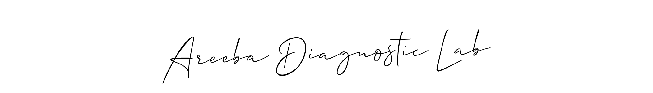 Once you've used our free online signature maker to create your best signature Allison_Script style, it's time to enjoy all of the benefits that Areeba Diagnostic Lab name signing documents. Areeba Diagnostic Lab signature style 2 images and pictures png