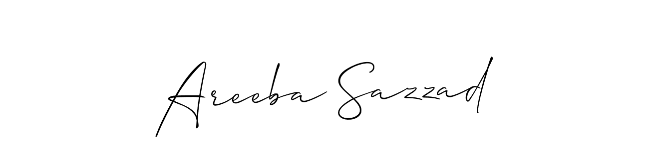 You can use this online signature creator to create a handwritten signature for the name Areeba Sazzad. This is the best online autograph maker. Areeba Sazzad signature style 2 images and pictures png