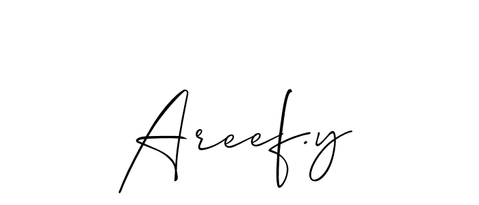 See photos of Areef.y official signature by Spectra . Check more albums & portfolios. Read reviews & check more about Allison_Script font. Areef.y signature style 2 images and pictures png