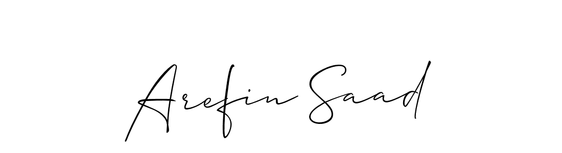 Once you've used our free online signature maker to create your best signature Allison_Script style, it's time to enjoy all of the benefits that Arefin Saad name signing documents. Arefin Saad signature style 2 images and pictures png