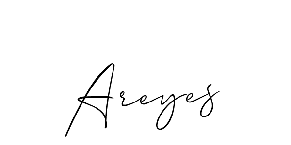 if you are searching for the best signature style for your name Areyes. so please give up your signature search. here we have designed multiple signature styles  using Allison_Script. Areyes signature style 2 images and pictures png