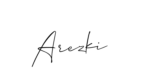 Once you've used our free online signature maker to create your best signature Allison_Script style, it's time to enjoy all of the benefits that Arezki name signing documents. Arezki signature style 2 images and pictures png