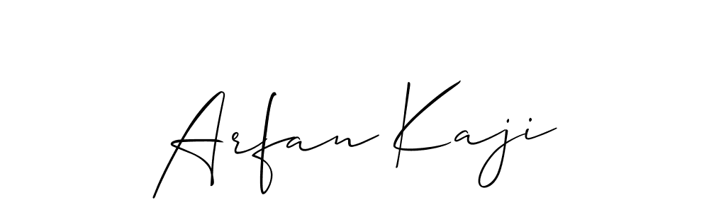 Once you've used our free online signature maker to create your best signature Allison_Script style, it's time to enjoy all of the benefits that Arfan Kaji name signing documents. Arfan Kaji signature style 2 images and pictures png