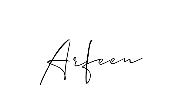 Check out images of Autograph of Arfeen name. Actor Arfeen Signature Style. Allison_Script is a professional sign style online. Arfeen signature style 2 images and pictures png