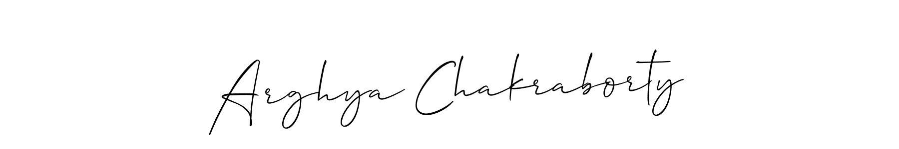 Once you've used our free online signature maker to create your best signature Allison_Script style, it's time to enjoy all of the benefits that Arghya Chakraborty name signing documents. Arghya Chakraborty signature style 2 images and pictures png