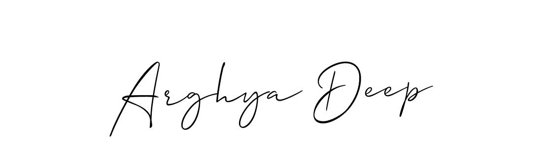 This is the best signature style for the Arghya Deep name. Also you like these signature font (Allison_Script). Mix name signature. Arghya Deep signature style 2 images and pictures png