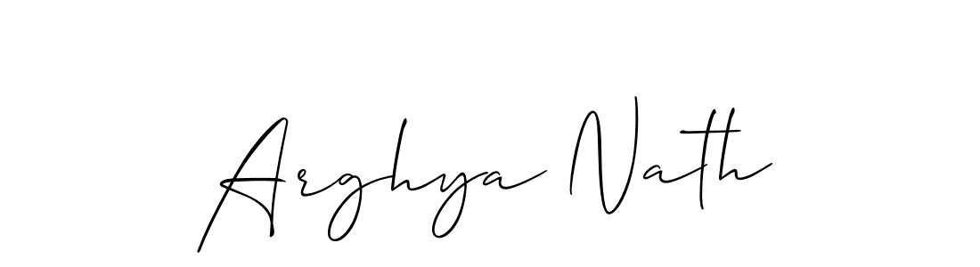 Best and Professional Signature Style for Arghya Nath. Allison_Script Best Signature Style Collection. Arghya Nath signature style 2 images and pictures png