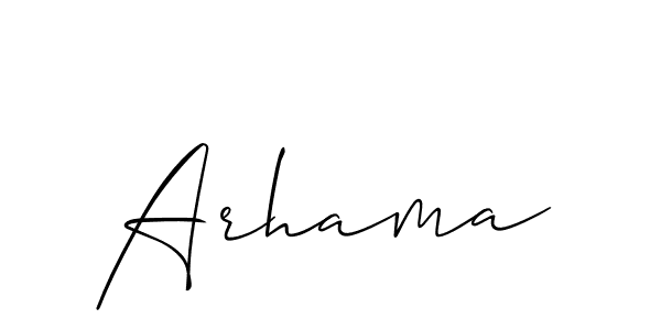 How to Draw Arhama signature style? Allison_Script is a latest design signature styles for name Arhama. Arhama signature style 2 images and pictures png