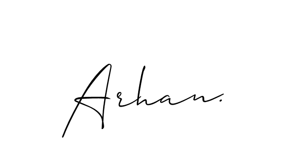 Once you've used our free online signature maker to create your best signature Allison_Script style, it's time to enjoy all of the benefits that Arhan. name signing documents. Arhan. signature style 2 images and pictures png