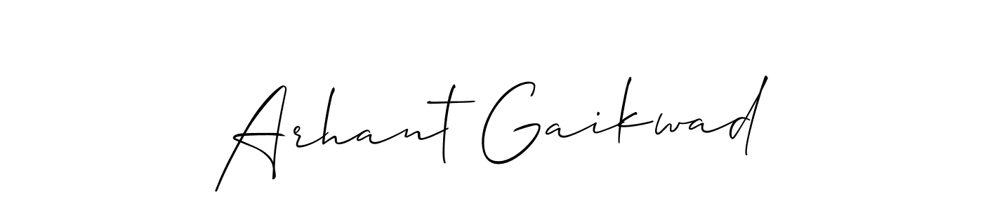 Check out images of Autograph of Arhant Gaikwad name. Actor Arhant Gaikwad Signature Style. Allison_Script is a professional sign style online. Arhant Gaikwad signature style 2 images and pictures png