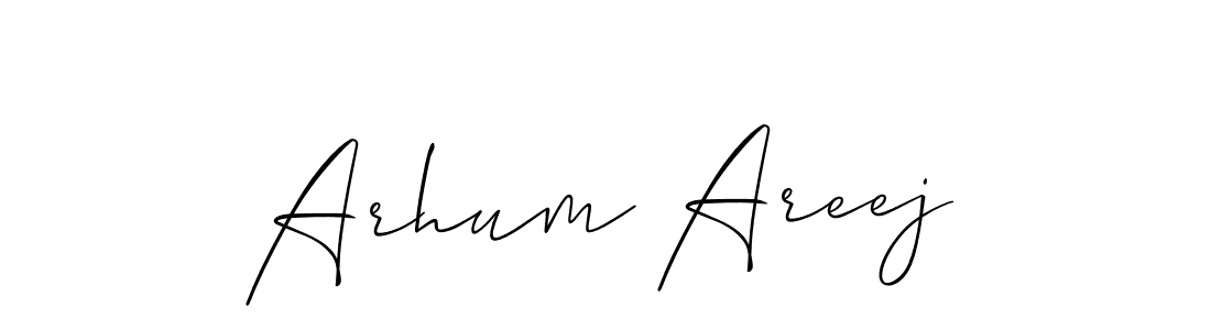 Make a beautiful signature design for name Arhum Areej. Use this online signature maker to create a handwritten signature for free. Arhum Areej signature style 2 images and pictures png