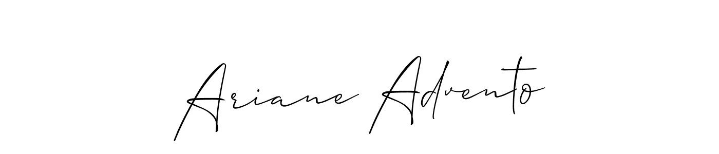 Here are the top 10 professional signature styles for the name Ariane Advento. These are the best autograph styles you can use for your name. Ariane Advento signature style 2 images and pictures png