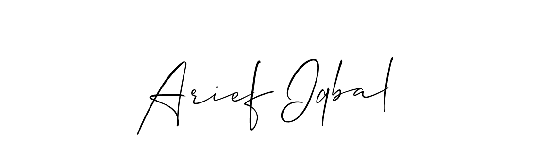 How to Draw Arief Iqbal signature style? Allison_Script is a latest design signature styles for name Arief Iqbal. Arief Iqbal signature style 2 images and pictures png