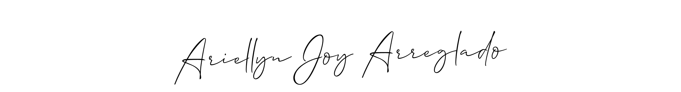 See photos of Ariellyn Joy Arreglado official signature by Spectra . Check more albums & portfolios. Read reviews & check more about Allison_Script font. Ariellyn Joy Arreglado signature style 2 images and pictures png
