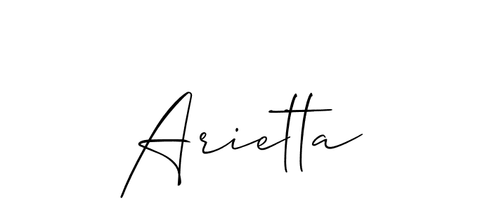 How to Draw Arietta signature style? Allison_Script is a latest design signature styles for name Arietta. Arietta signature style 2 images and pictures png