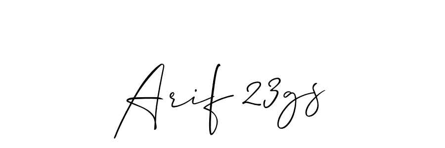 Best and Professional Signature Style for Arif 23gs. Allison_Script Best Signature Style Collection. Arif 23gs signature style 2 images and pictures png