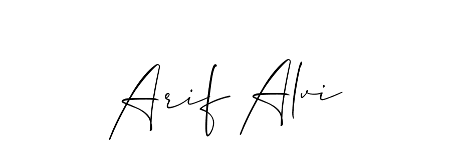 Also You can easily find your signature by using the search form. We will create Arif Alvi name handwritten signature images for you free of cost using Allison_Script sign style. Arif Alvi signature style 2 images and pictures png
