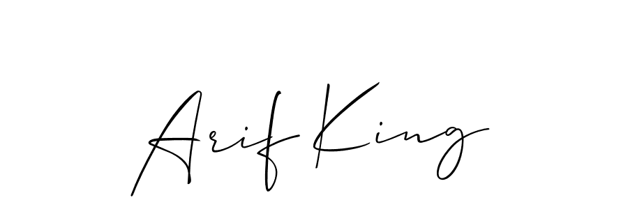 Once you've used our free online signature maker to create your best signature Allison_Script style, it's time to enjoy all of the benefits that Arif King name signing documents. Arif King signature style 2 images and pictures png