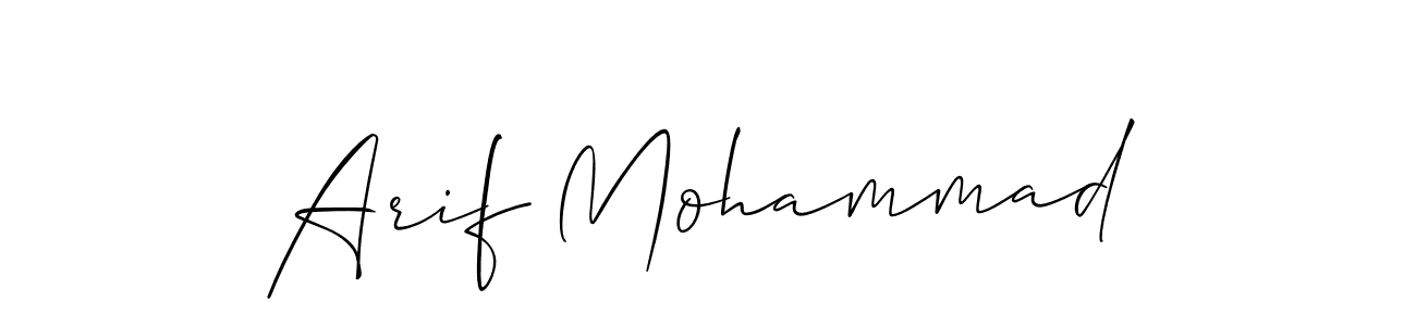Here are the top 10 professional signature styles for the name Arif Mohammad. These are the best autograph styles you can use for your name. Arif Mohammad signature style 2 images and pictures png