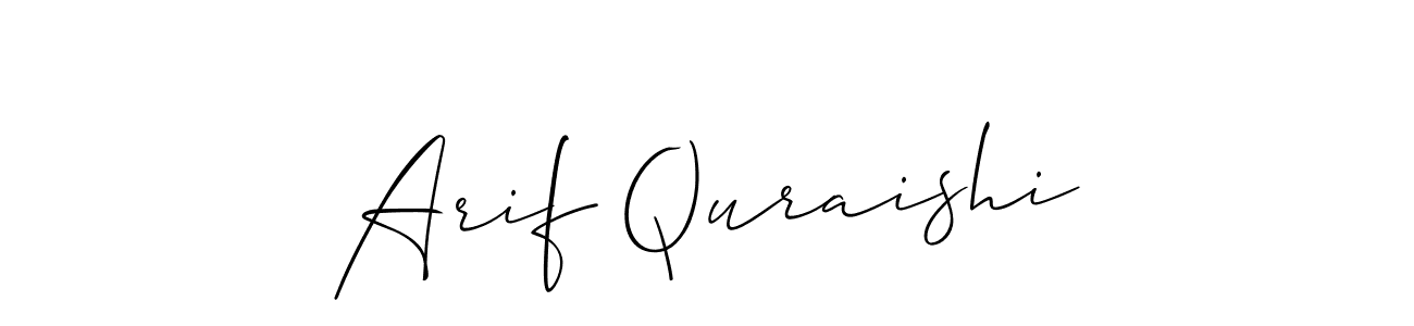 Make a beautiful signature design for name Arif Quraishi. Use this online signature maker to create a handwritten signature for free. Arif Quraishi signature style 2 images and pictures png