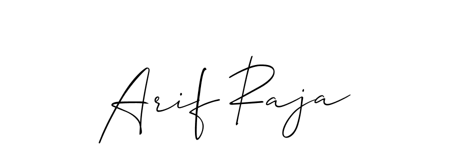 Make a beautiful signature design for name Arif Raja. Use this online signature maker to create a handwritten signature for free. Arif Raja signature style 2 images and pictures png