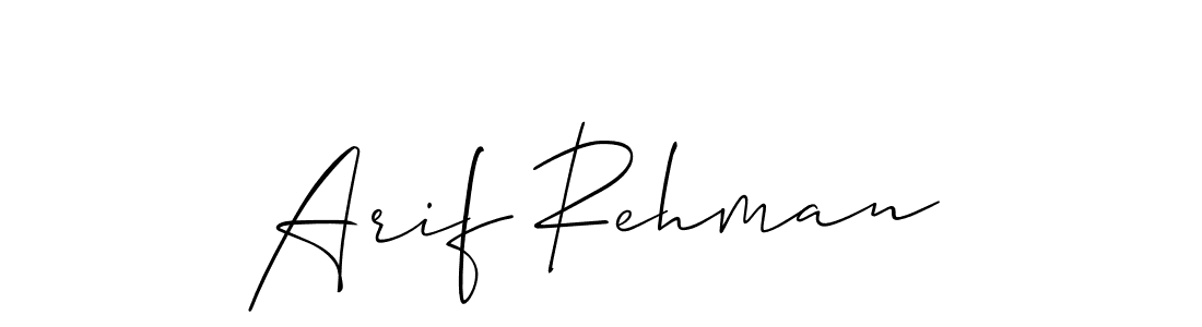 Similarly Allison_Script is the best handwritten signature design. Signature creator online .You can use it as an online autograph creator for name Arif Rehman. Arif Rehman signature style 2 images and pictures png