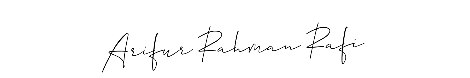 How to Draw Arifur Rahman Rafi signature style? Allison_Script is a latest design signature styles for name Arifur Rahman Rafi. Arifur Rahman Rafi signature style 2 images and pictures png