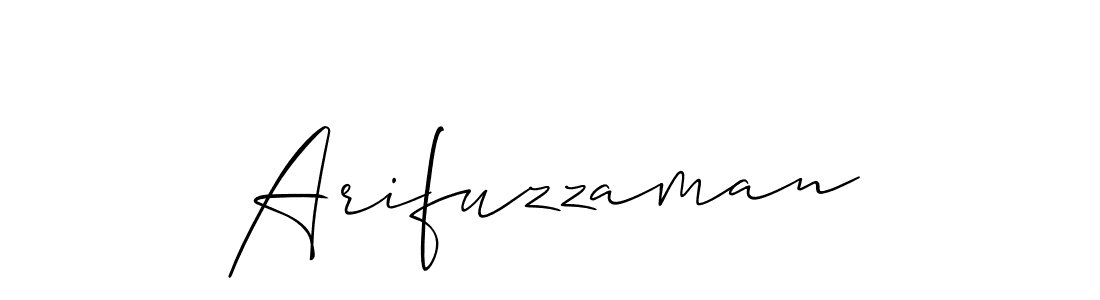 Allison_Script is a professional signature style that is perfect for those who want to add a touch of class to their signature. It is also a great choice for those who want to make their signature more unique. Get Arifuzzaman name to fancy signature for free. Arifuzzaman signature style 2 images and pictures png