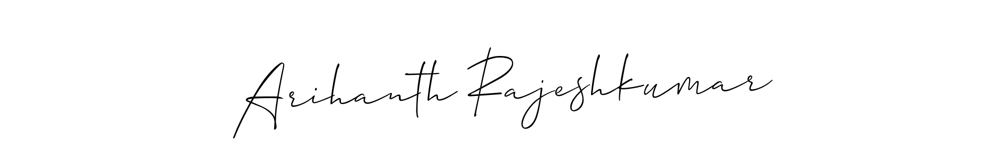 Make a beautiful signature design for name Arihanth Rajeshkumar. Use this online signature maker to create a handwritten signature for free. Arihanth Rajeshkumar signature style 2 images and pictures png