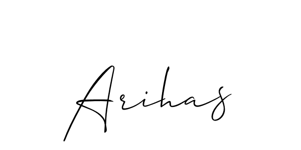 You can use this online signature creator to create a handwritten signature for the name Arihas. This is the best online autograph maker. Arihas signature style 2 images and pictures png