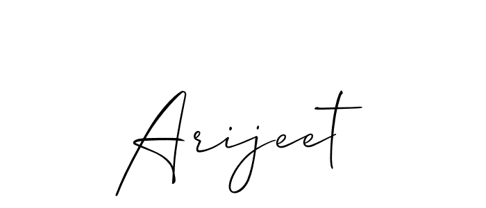 Make a beautiful signature design for name Arijeet. Use this online signature maker to create a handwritten signature for free. Arijeet signature style 2 images and pictures png