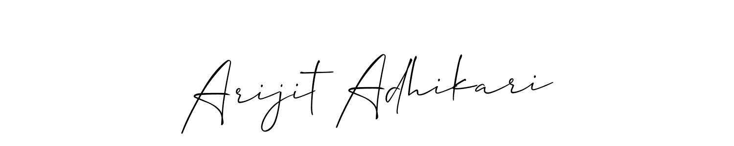 You can use this online signature creator to create a handwritten signature for the name Arijit Adhikari. This is the best online autograph maker. Arijit Adhikari signature style 2 images and pictures png