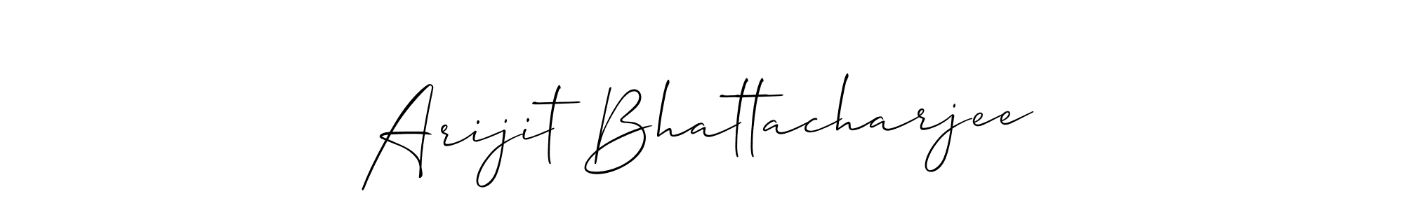 if you are searching for the best signature style for your name Arijit Bhattacharjee. so please give up your signature search. here we have designed multiple signature styles  using Allison_Script. Arijit Bhattacharjee signature style 2 images and pictures png