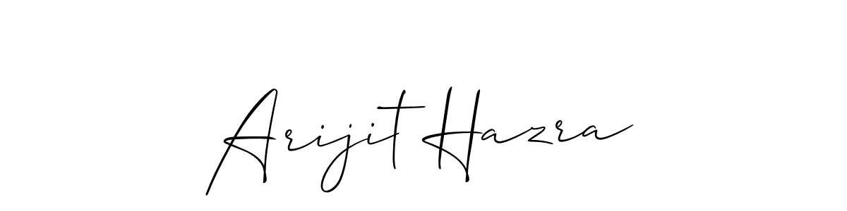 Arijit Hazra stylish signature style. Best Handwritten Sign (Allison_Script) for my name. Handwritten Signature Collection Ideas for my name Arijit Hazra. Arijit Hazra signature style 2 images and pictures png