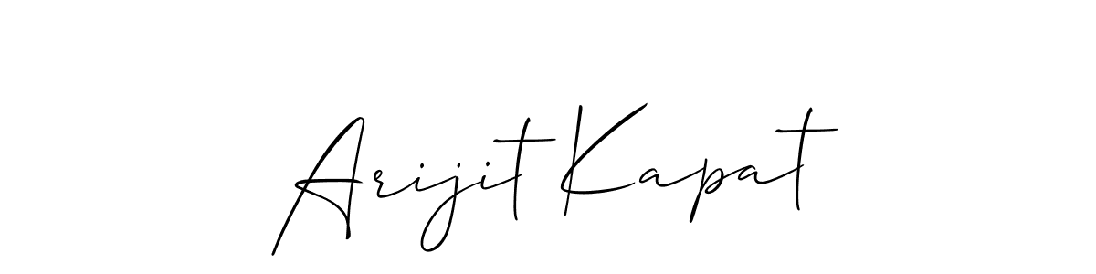 You can use this online signature creator to create a handwritten signature for the name Arijit Kapat. This is the best online autograph maker. Arijit Kapat signature style 2 images and pictures png