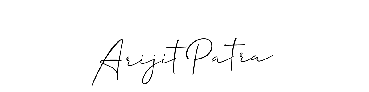if you are searching for the best signature style for your name Arijit Patra. so please give up your signature search. here we have designed multiple signature styles  using Allison_Script. Arijit Patra signature style 2 images and pictures png