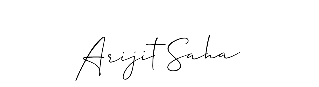 How to Draw Arijit Saha signature style? Allison_Script is a latest design signature styles for name Arijit Saha. Arijit Saha signature style 2 images and pictures png