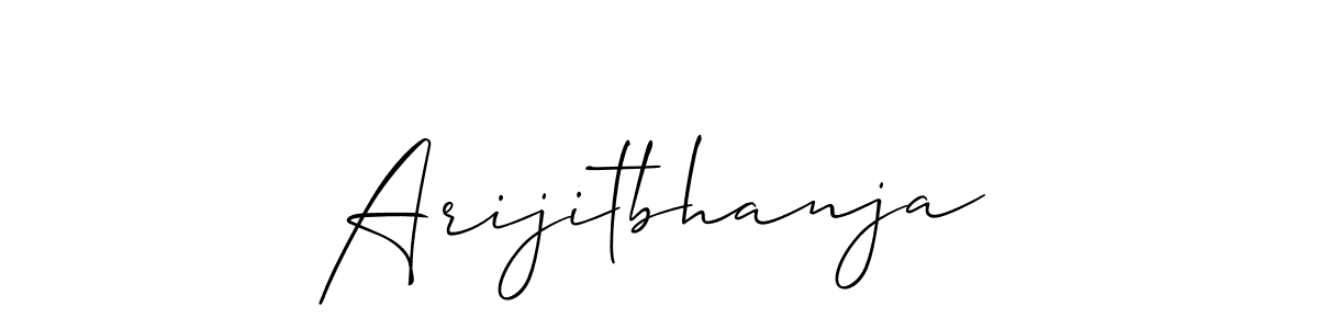 if you are searching for the best signature style for your name Arijitbhanja. so please give up your signature search. here we have designed multiple signature styles  using Allison_Script. Arijitbhanja signature style 2 images and pictures png