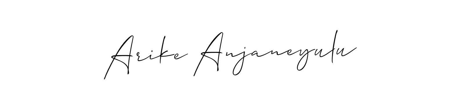 Here are the top 10 professional signature styles for the name Arike Anjaneyulu. These are the best autograph styles you can use for your name. Arike Anjaneyulu signature style 2 images and pictures png