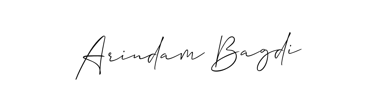 This is the best signature style for the Arindam Bagdi name. Also you like these signature font (Allison_Script). Mix name signature. Arindam Bagdi signature style 2 images and pictures png