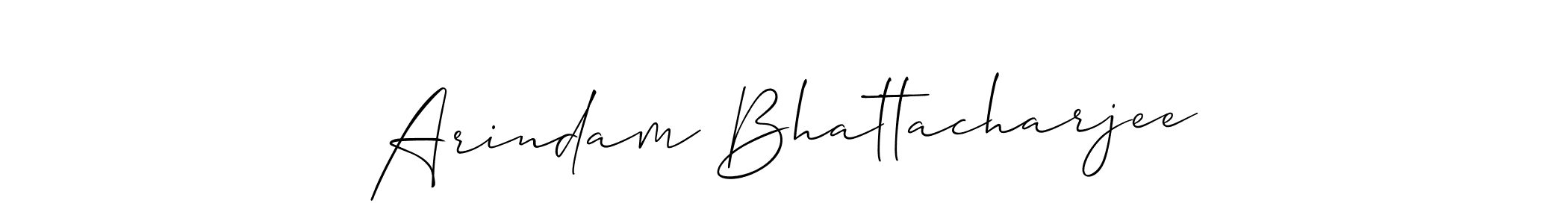 The best way (Allison_Script) to make a short signature is to pick only two or three words in your name. The name Arindam Bhattacharjee include a total of six letters. For converting this name. Arindam Bhattacharjee signature style 2 images and pictures png