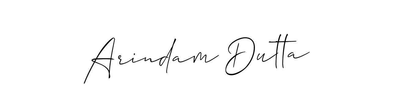 Make a short Arindam Dutta signature style. Manage your documents anywhere anytime using Allison_Script. Create and add eSignatures, submit forms, share and send files easily. Arindam Dutta signature style 2 images and pictures png