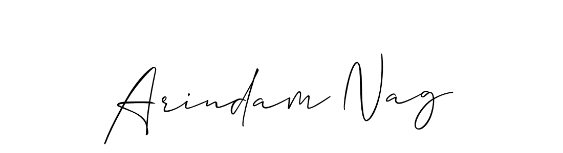 You should practise on your own different ways (Allison_Script) to write your name (Arindam Nag) in signature. don't let someone else do it for you. Arindam Nag signature style 2 images and pictures png