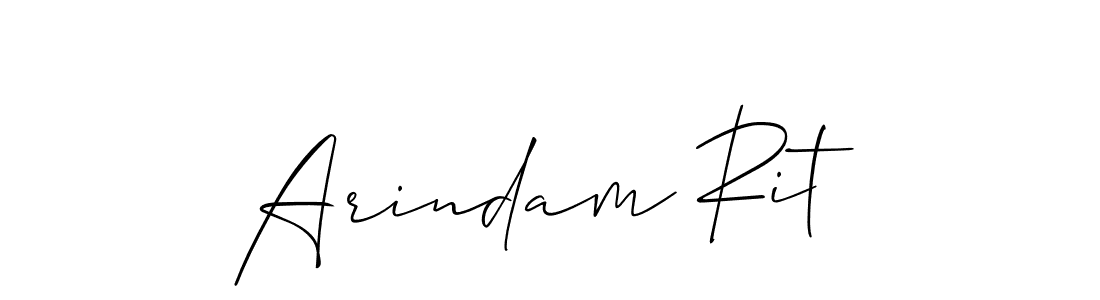 Similarly Allison_Script is the best handwritten signature design. Signature creator online .You can use it as an online autograph creator for name Arindam Rit. Arindam Rit signature style 2 images and pictures png