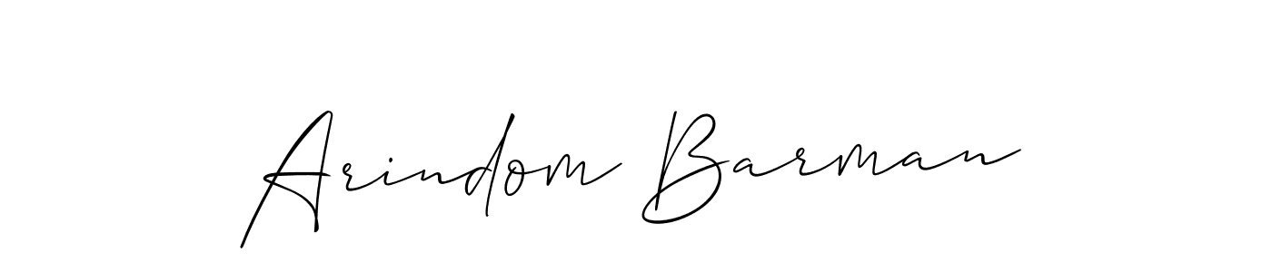 if you are searching for the best signature style for your name Arindom Barman. so please give up your signature search. here we have designed multiple signature styles  using Allison_Script. Arindom Barman signature style 2 images and pictures png