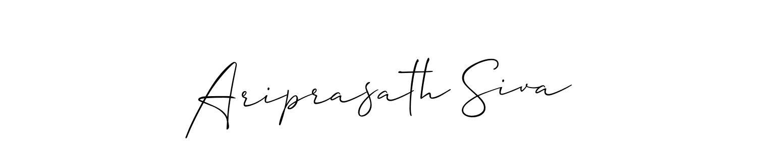 Best and Professional Signature Style for Ariprasath Siva. Allison_Script Best Signature Style Collection. Ariprasath Siva signature style 2 images and pictures png