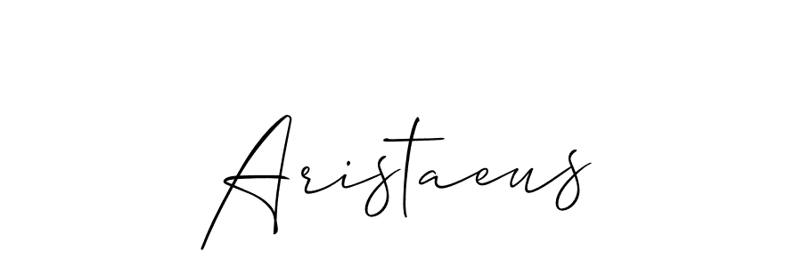 How to Draw Aristaeus signature style? Allison_Script is a latest design signature styles for name Aristaeus. Aristaeus signature style 2 images and pictures png