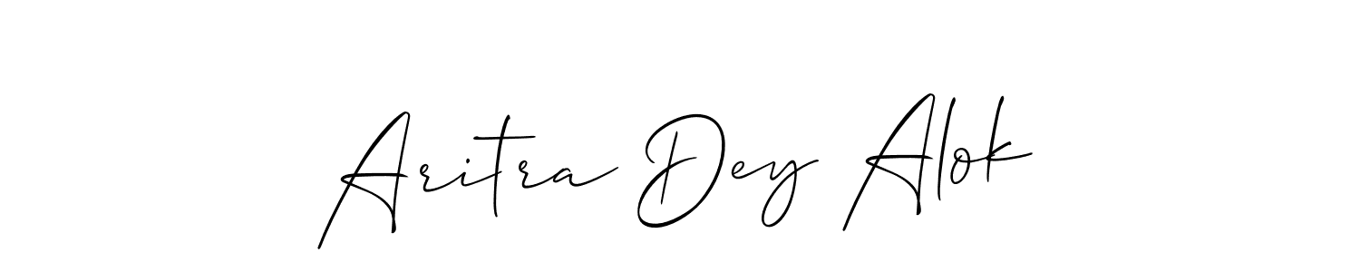 Make a beautiful signature design for name Aritra Dey Alok. Use this online signature maker to create a handwritten signature for free. Aritra Dey Alok signature style 2 images and pictures png