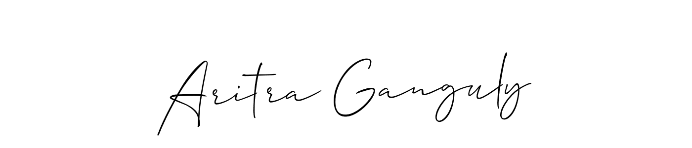 The best way (Allison_Script) to make a short signature is to pick only two or three words in your name. The name Aritra Ganguly include a total of six letters. For converting this name. Aritra Ganguly signature style 2 images and pictures png